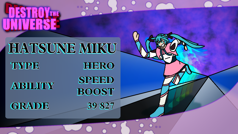 Destroy the Universe