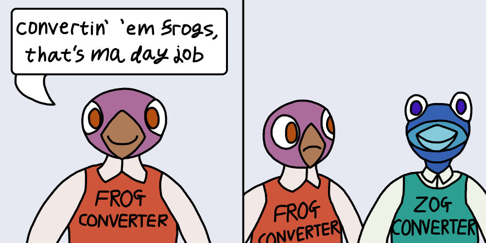 Frog Converter and Zog Converter